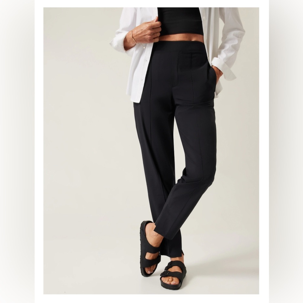 Athleta Brooklyn Heights Pants Black Size 4R